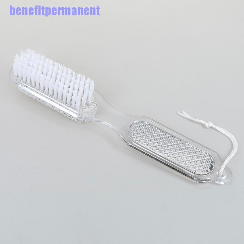 [Hàng mới về] Bàn chải chà chân đá bọt 4 trong 1