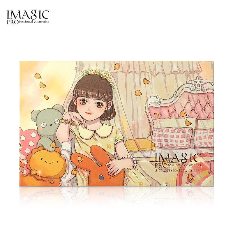 Bảng phấn mắt IMAGIC 15 màu chống thấm nước lâu trôi 153g | BigBuy360 - bigbuy360.vn
