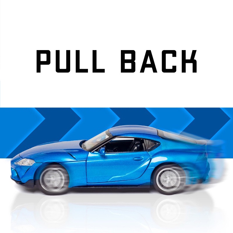 Mô Hình Xe Hơi Toyota Supra Bằng Hợp Kim Tỉ Lệ 1: 32