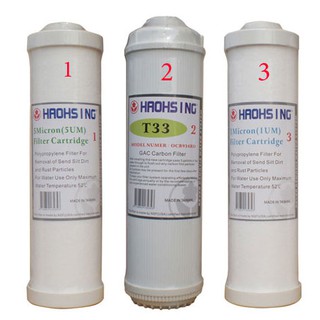 Bộ lõi lọc nước 1,2,3 Haohsing