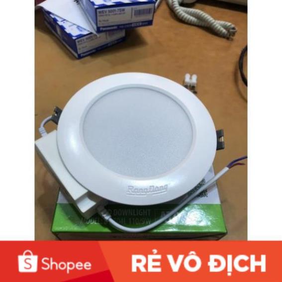 Đèn LED âm trần 9W/ lỗ khoét110 Rạng Đông