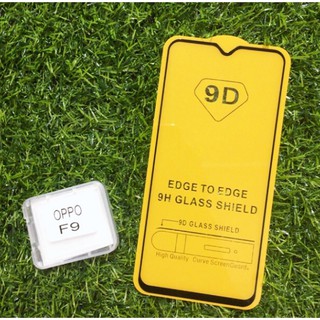 Kính cường lực FULL 9D Oppo F9 đen tặng cường lực camera