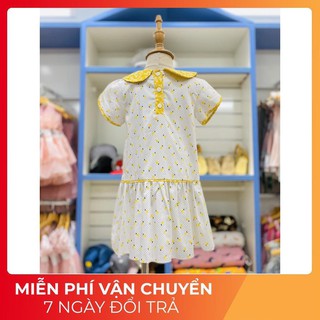 [FreeShip – Hàng cao cấp]  Váy thiết kế cổ lệch nơ