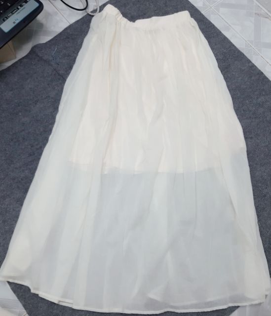 Chân váy maxi cotton 3 màu xuất dư | BigBuy360 - bigbuy360.vn