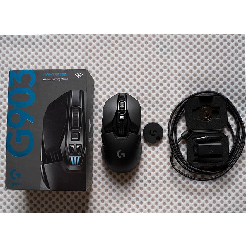 Chính hãng – Logitech G903 Hero 25.6K DPI bảo hành 12 tháng led rgb 16 triệu màu_98-99%