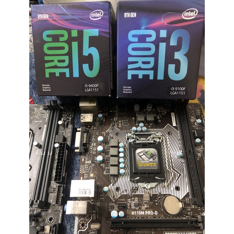 Combo cpu i3 9100f i5 9400f...+ main H310/H110 còn bhh và ful chặn | BigBuy360 - bigbuy360.vn
