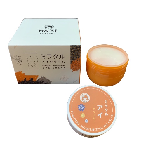 Kem giảm thâm mắt HASI KOKESHI PUREDOLL MOISTURIZING EYE CREAM - kem dưỡng da giảm quầng thâm mắt hiệu quả