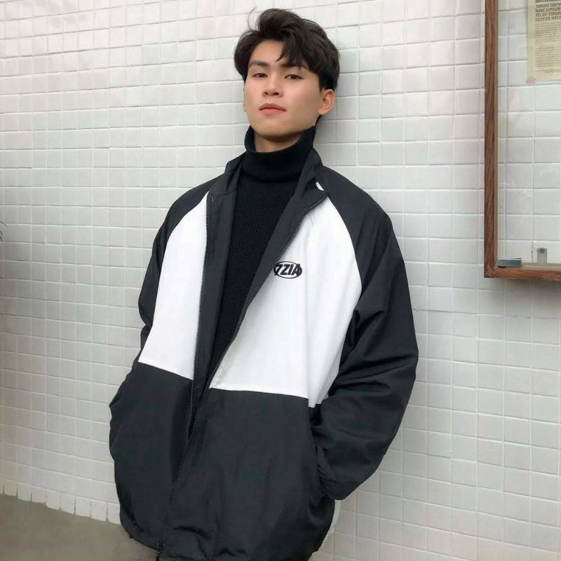 Áo Khoác Dù 7ZIA unisex Ulzzang Nam Nữ Form Rộng Bomber Jacket MONTANA Clothing