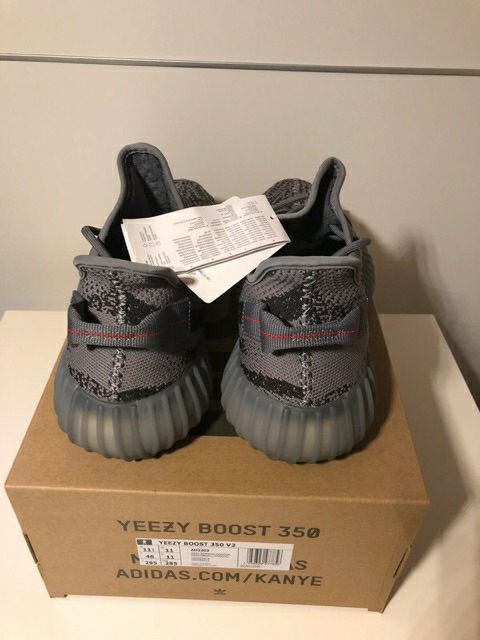 GIÀY SNEAKER YZ 350 BELUGA XÁM