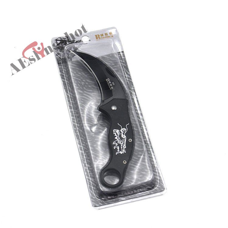 Dao Gấp Gọt Hoa Quả Karambit, Phụ kiện văn phòng phẩm,Dùng Đi Dã Ngoại Cực Tốt DP3