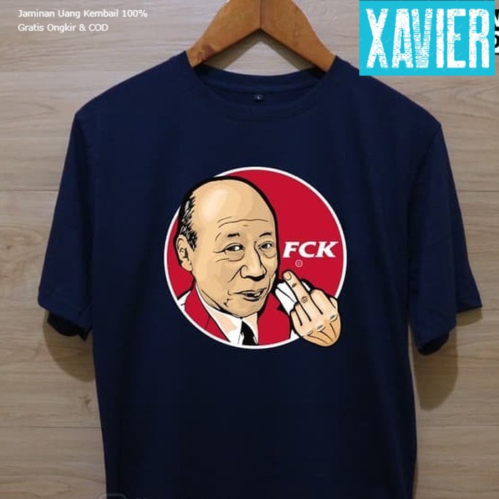 Áo Thun Unisex Màu Trơn In Chữ Distro Kake SUGiONO FCK FUCK 30S