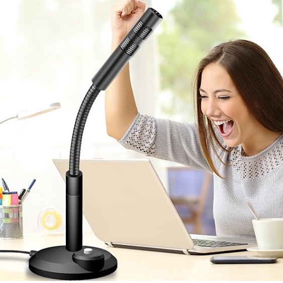 Microphone Dùng Live Stream, Học Online, Hội Nghị Trên Laptop, PC T-22