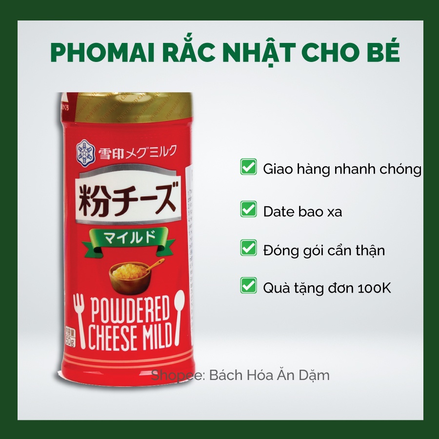 Phomai Rắc Meg Nhật. Rắc Cơm-Cháo Cho Bé