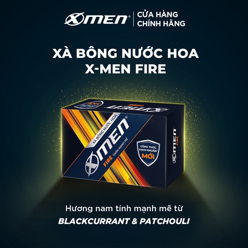 Xà bông cục X-men Fire 90g