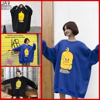 Áo Sweater Nỉ Vịt Cute