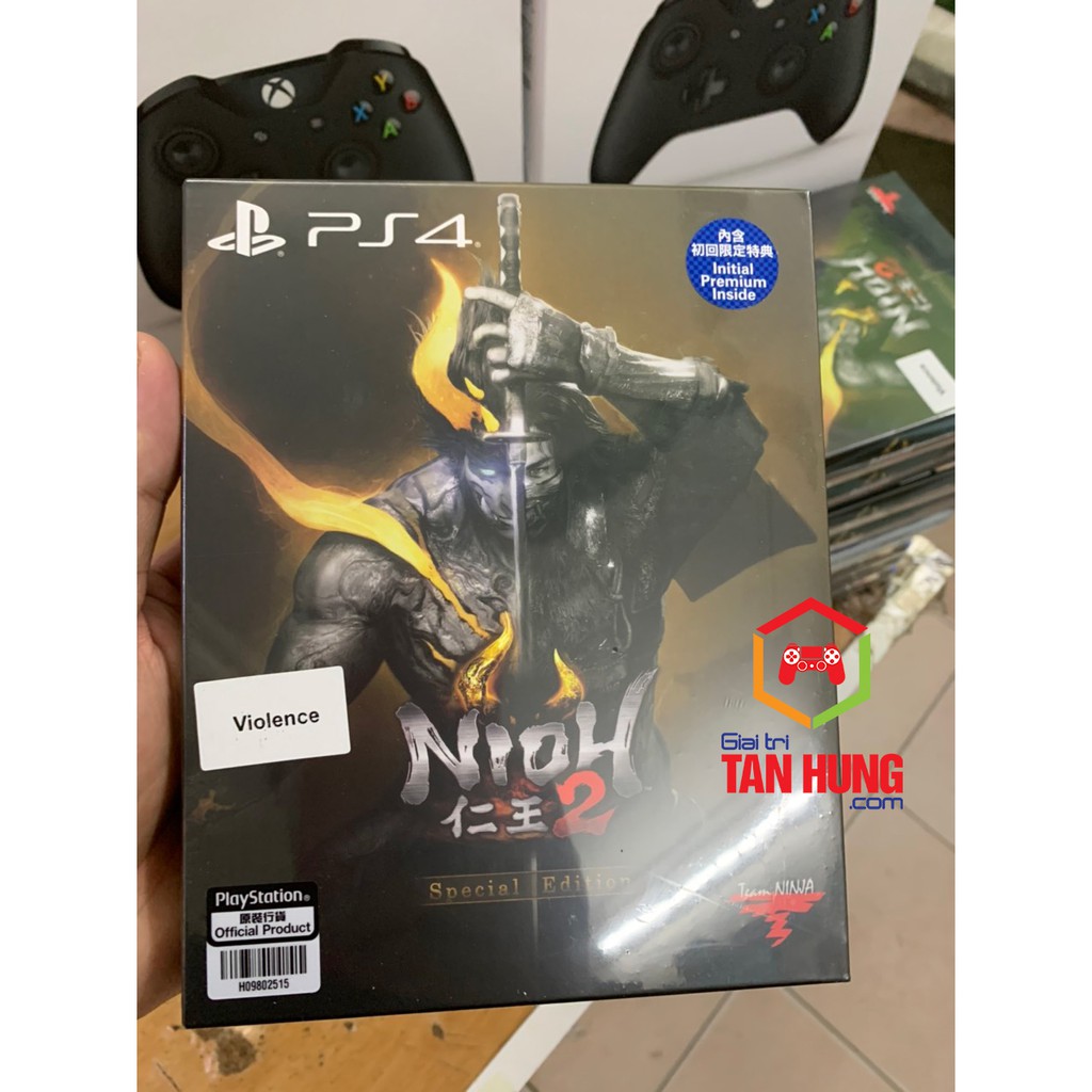 Đĩa Game Ps4: Nioh 2 Special Edition