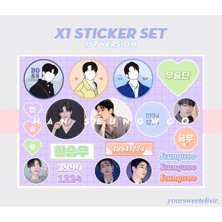 X1 STICKER SET VERSION 1