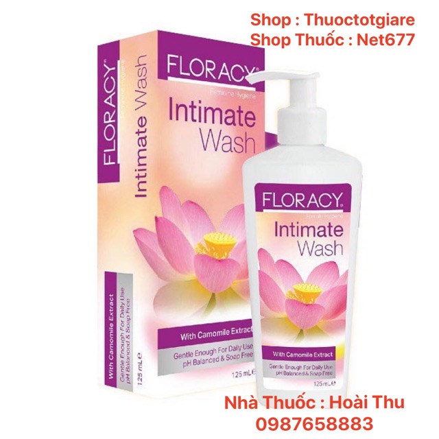  Dung dịch vệ sinh phụ nữ Floracy Intimate - Nhập khẩu Thổ Nhĩ Kỳ