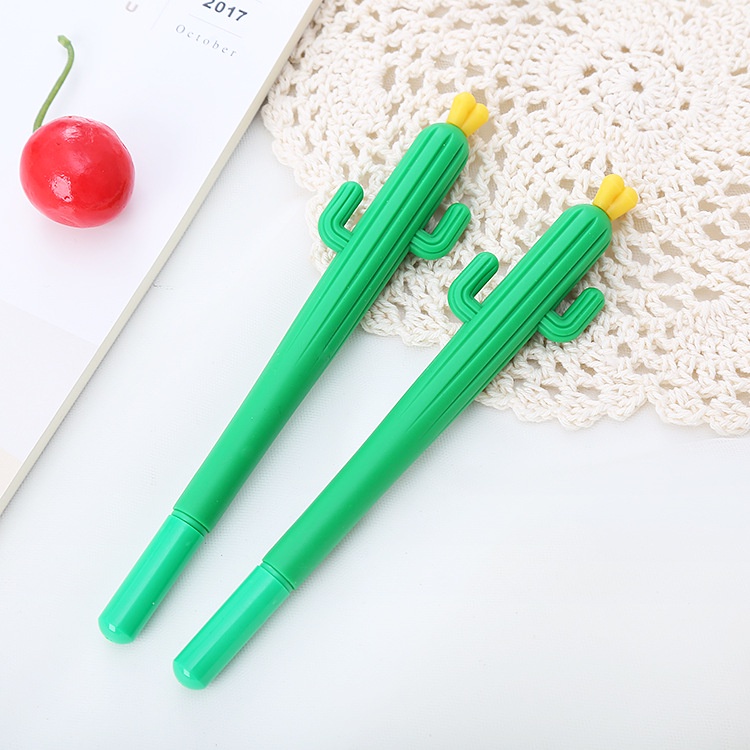 Bút gel mềm hình cây xương rồng sáng tạo