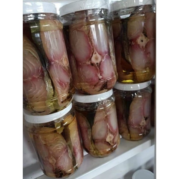 500gr Mắm cá thu nguyên lát Ngâm dầu- Đặc sản Bình Định