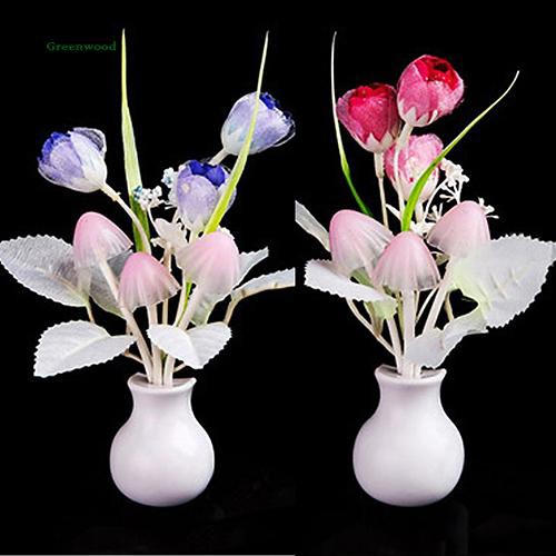 Đèn Ngủ Hình Hoa Tulip Đáng Yêu