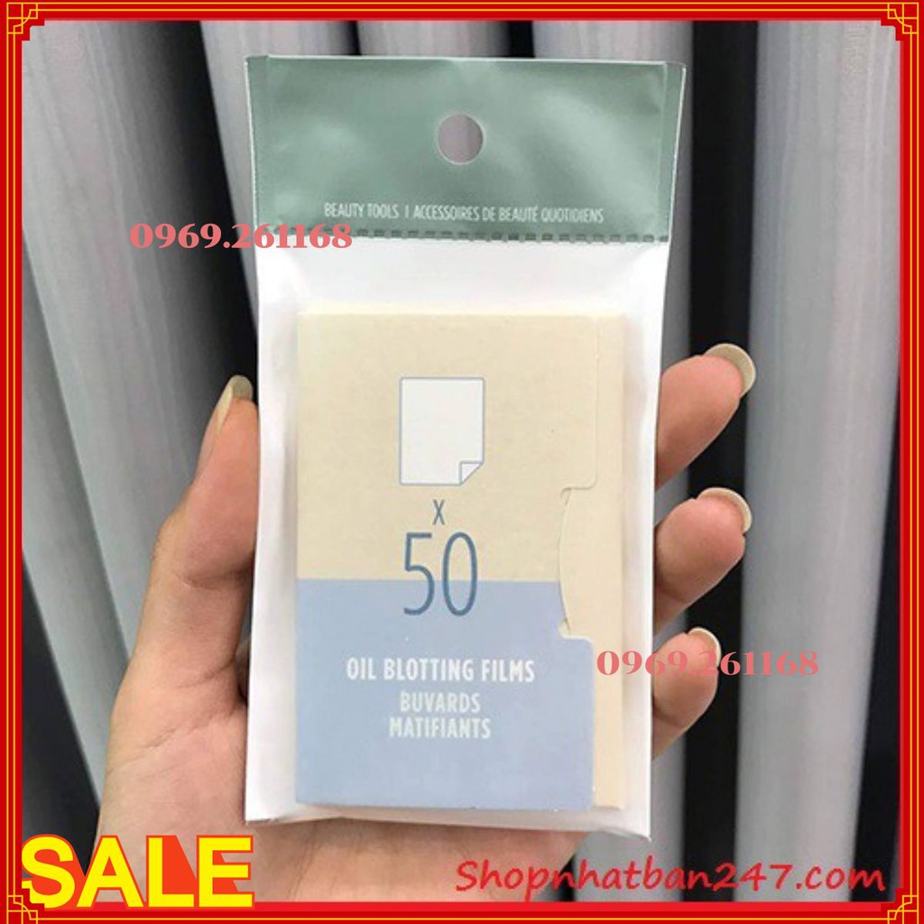 Giấy thấm dầu TFS Hàn Quốc 50 tờ - 100% Authentic
