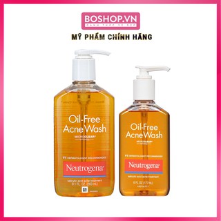 Sữa Rửa Mặt Neutrogena Oil-Free Acne Wash
