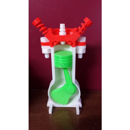 Động cơ đốt trong 4 thì - mô hình hỗ trợ học tập