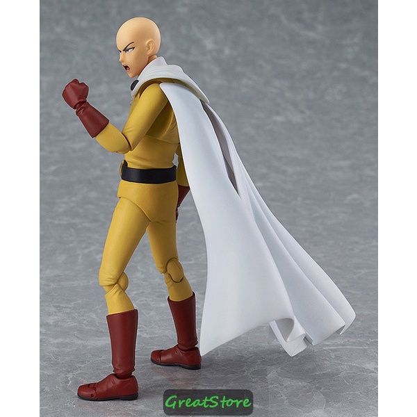 MÔ HÌNH NHÂN VẬT FIGMA 310 SAITAMA TEACHER SIÊU NHÂN PHỒNG TÔM ONE PUNCH CỬ ĐỘNG ĐƯỢC 15cm