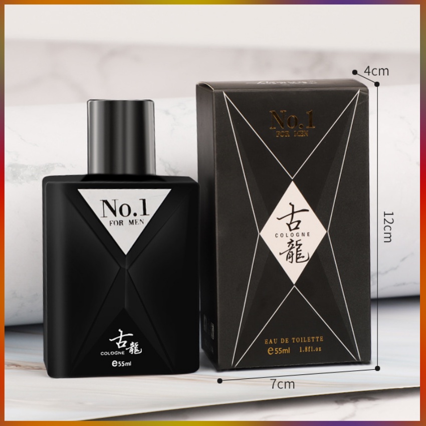 Nước Hoa Dành Riêng Cho Phái Mạnh No.1 55ml/Chai Mầu Đen Bí Ẩn