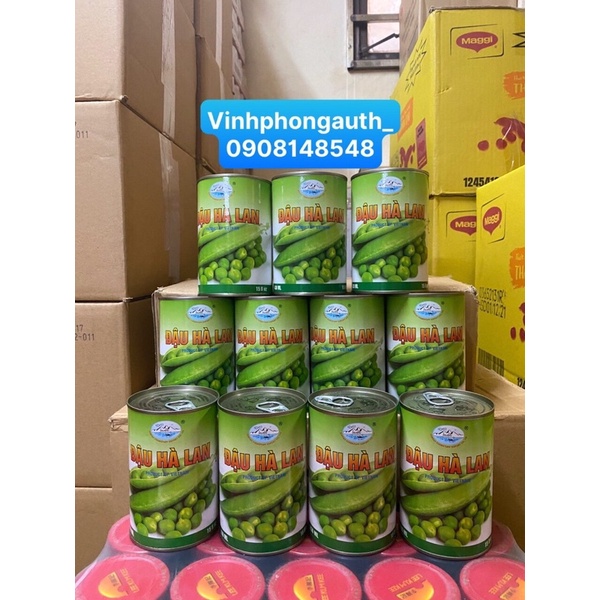 ĐẬU HÀ LAN ĐÓNG LON 425G