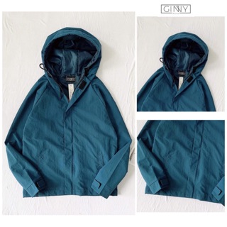 Áo khoác dù jacket wet xanh đen