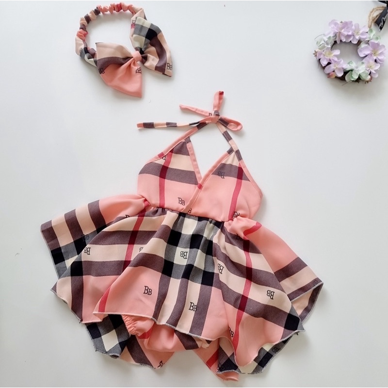 Body yếm váy sexy cho bé gái