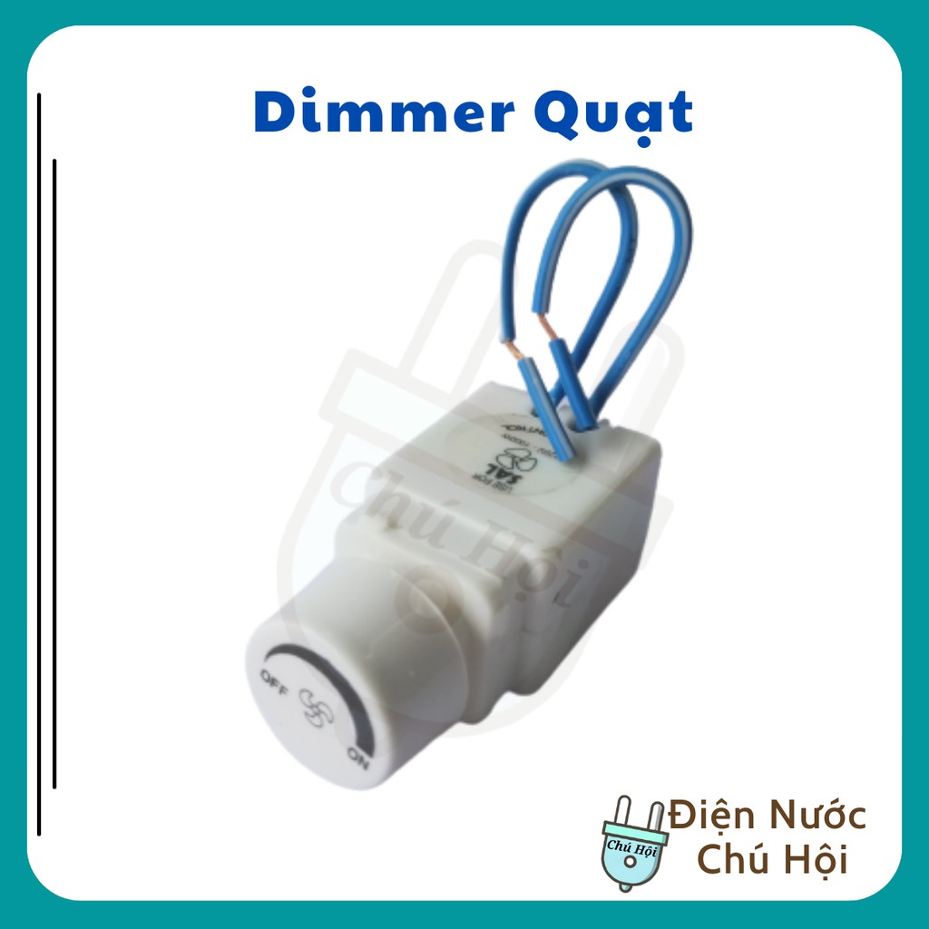 Dimmer Quạt 1000W 220V Bulim chiết áp quạt trần ASIA Điện nước chú Hội