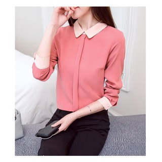 .ÁO SƠ MI CÔNG SỞ ❣️FREESHIP❣️Áo Sơ Mi Phối Màu Nana