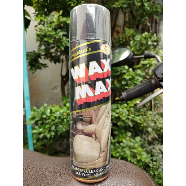 Chai dầu xịt đánh bóng đồ gỗ đồ da nội thất xe hơi Wax Max 500ml