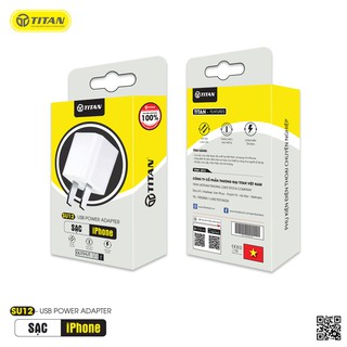 Củ Sạc Chân Dẹt 1A TITAN SU12