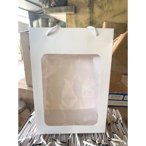 Combo 50 túi kính đựng hoa kt 25*35*10cm