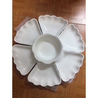 Bộ Bát Đĩa Hoa Mặt Trời (Minh Châu)