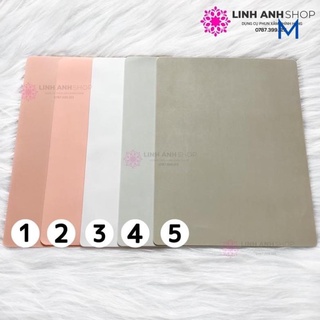 Da giả trơn da trắng hồng xám tập học phun xăm v1