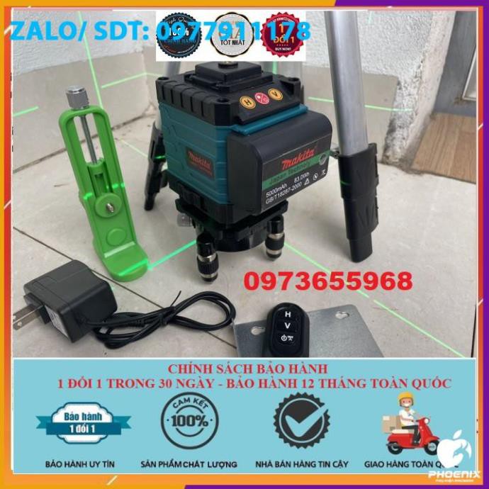 Máy bắn cốt, máy cân bằng laser, máy cân mực laze 12 tia xanh 💎 BỀN BỈ, CHÍNH XÁC 💎 Makita Nhật bản