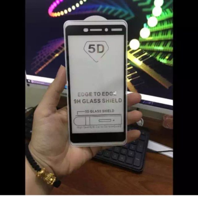Cường lực full màn 5D Nokia 6 full keo màn hình
