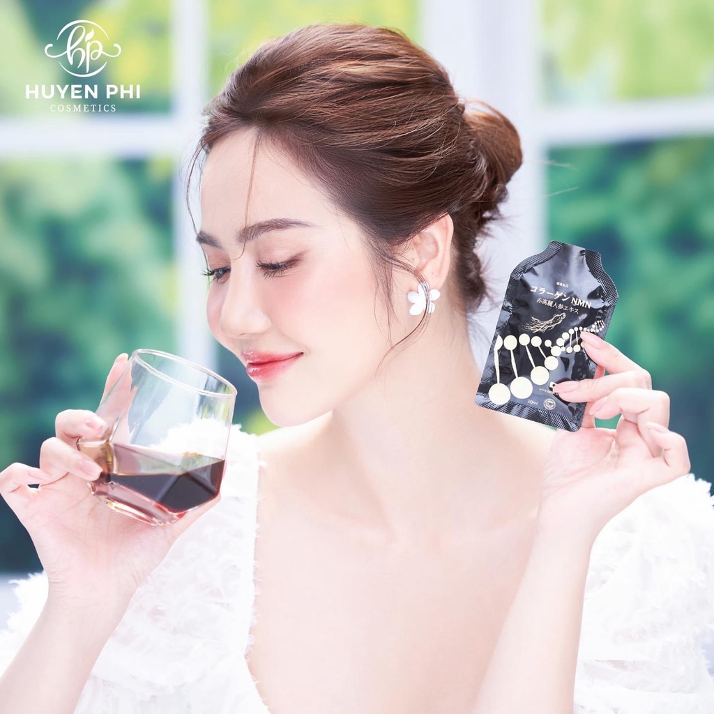Nước Uống Collagen NMN Huyền Phi Trẻ Hóa Da - Tách Lẻ 5 gói