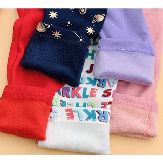 Quần legging lót lông Landend (ghi ngựa hồng/đỏ nhũ/tím nhũ/đỏ caro to/navy sao)