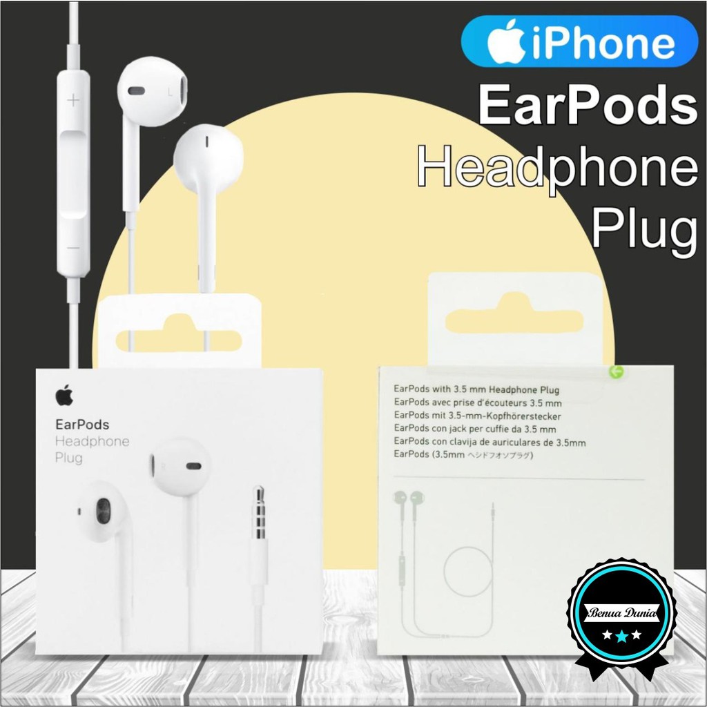 Tai Nghe Jack 3.5mm Bd1388 Cho Iphone 5g 5s 6g 6s 6 + 6s +