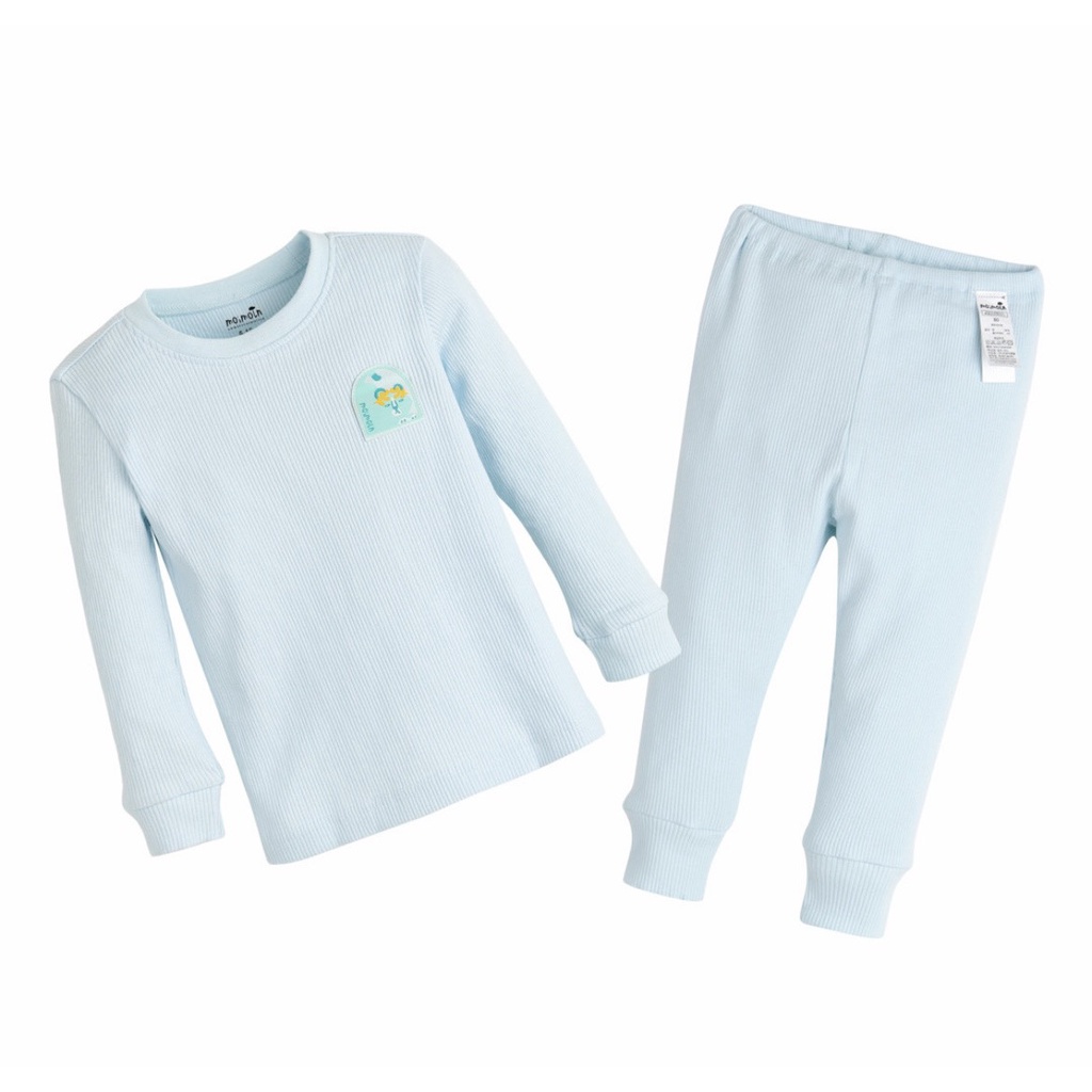 Bộ cotton tăm xuất Hàn nhiều màu cho bé BMM021