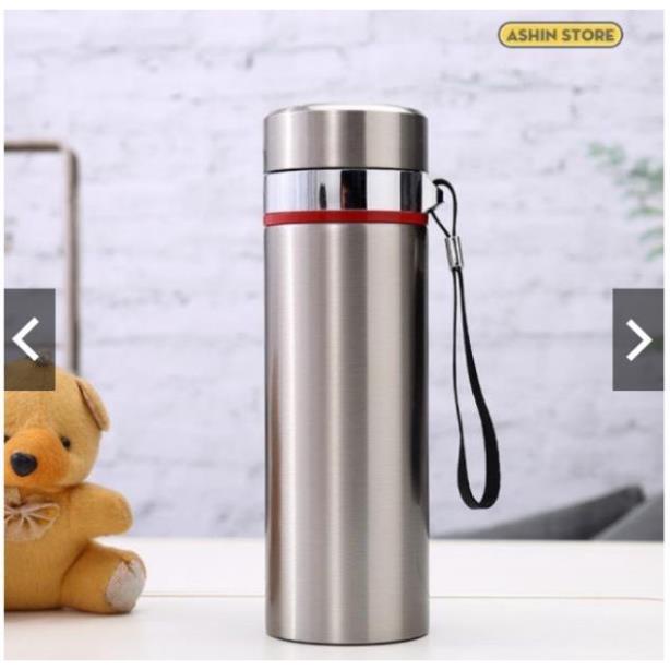 Rẻ vô địch - Bình giữ nhiệt inox sịn xò 1000ml có nắp lọc trà