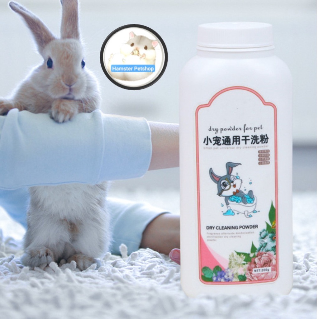 Phấn tắm khô cho thỏ ,Hamster , Bọ , Sóc 260gr