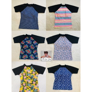 17 Mẫu áo bơi nữ tay ngắn có sẵn mút ngực free size 40 đến 60 ký (hàng có sẵn shop giao liền)