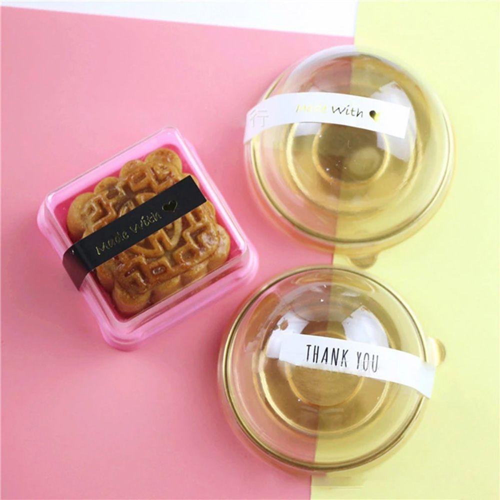 Hộp Đựng Bánh Trung Thu Bằng Nhựa Cửa Sổ Trong Suốt DIY